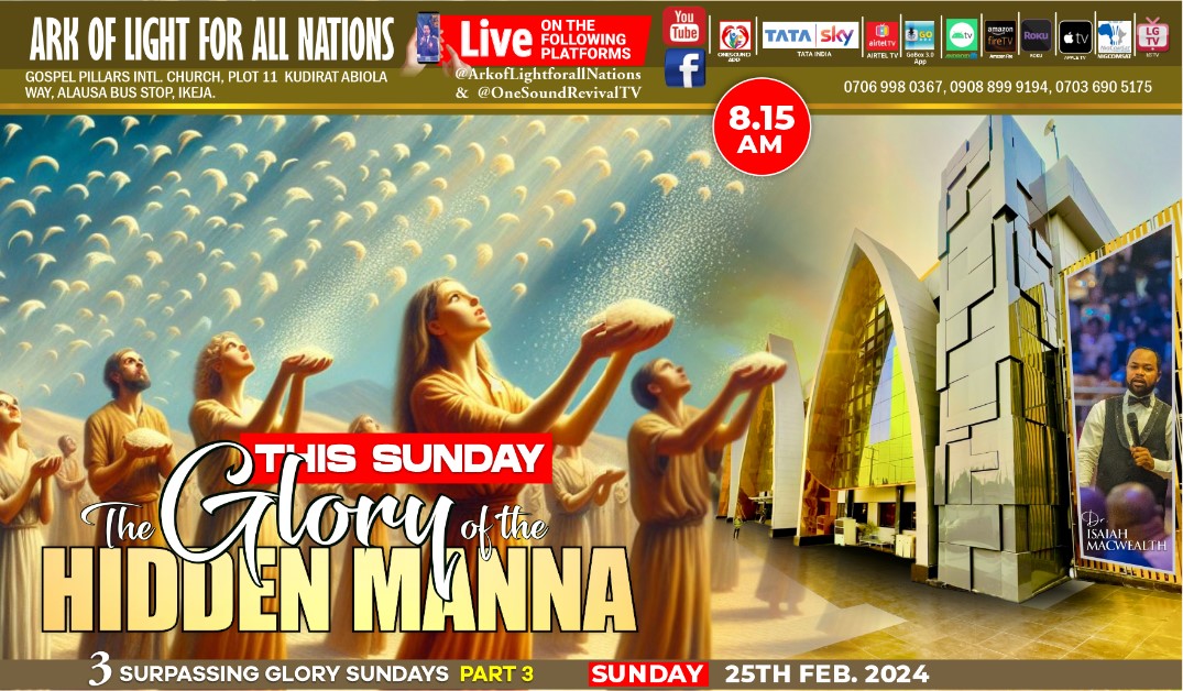 Glory of the hidden manna